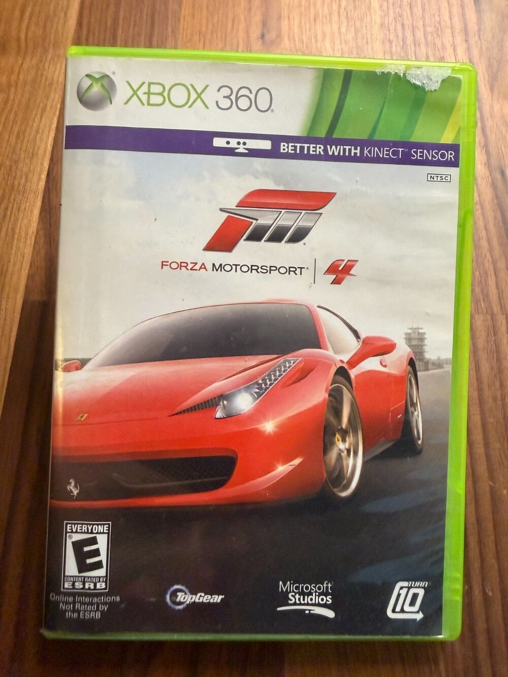 Forza Motorsport 4 Xbox 360 W/Manual CIB
